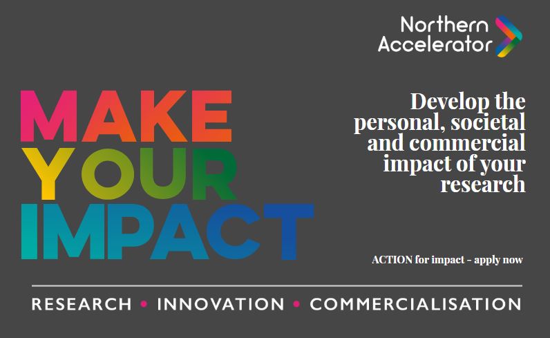 Make your impact – a training opportunity for early career researchers at Northern Accelerator universities